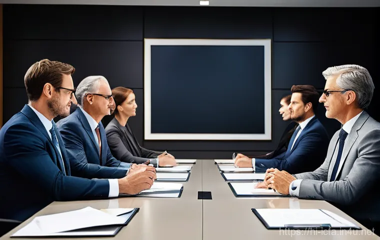 CFA 시험의 최신 변화 - **Center Panel (Equity):** A sharp equity analyst in a high-tech financial institution, presenting i...