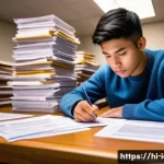 CFA 기출 문제 분석 - **Prompt:** A focused young adult student, male or female, sits comfortably at a well-organized desk...