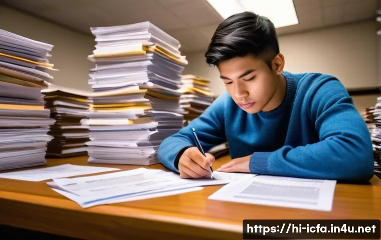 CFA 기출 문제 분석 - **Prompt:** A focused young adult student, male or female, sits comfortably at a well-organized desk...